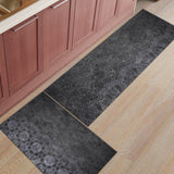 Gradual Change Pattern Right Angle Felt Doormat Two piece set - LeobonZone