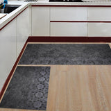 Gradual Change Pattern Right Angle Felt Doormat Two piece set - LeobonZone