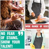 Gradual Change Pattern Personalized Canvas Apron - LeobonZone