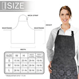 Gradual Change Pattern Personalized Canvas Apron - LeobonZone