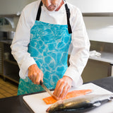 water ripple Personalized Canvas Apron - LeobonZone