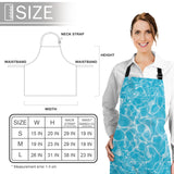 water ripple Personalized Canvas Apron - LeobonZone