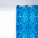 Water Ripple Blackout Drapery Panels - LeobonZone