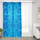 Water Ripple Blackout Drapery Panels - LeobonZone