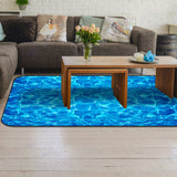 Water Ripple Sponge Rillet Rubber Rugs - LeobonZone