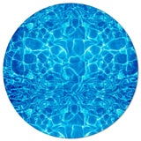 Water Ripple Circular Felt Rugs - LeobonZone