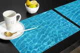 Water Ripple Personalized Table Placemats - LeobonZone