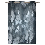 Hand painted Butterfly Blackout Window Curtains - LeobonZone