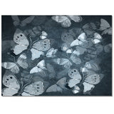 Hand painted Butterfly Right Angle Felt Rugs - LeobonZone