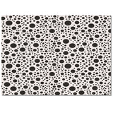 White dots Right Angle Felt Rugs - LeobonZone