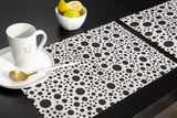 White dots Personalized Table Placemats - LeobonZone