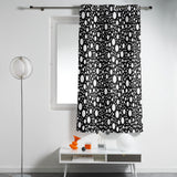 Black dots Blackout Window Curtains - LeobonZone