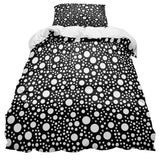 Black dots comforter sets pillowcase - LeobonZone