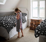 Black dots comforter sets pillowcase - LeobonZone