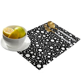 Black dots Personalized Table Placemats