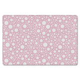 Pink Dots Leather Mat Soft Non-Slip Waterproof  Doormat - LeobonZone