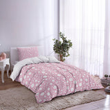 Pink Dots comforter sets pillowcase - LeobonZone