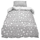 Grey dots comforter sets pillowcase - LeobonZone