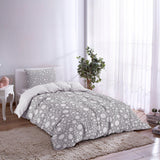 Grey dots comforter sets pillowcase - LeobonZone