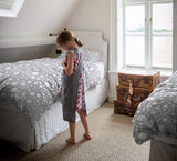 Grey dots comforter sets pillowcase - LeobonZone