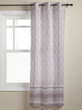 Pink Lace Pattern window curtains - LeobonZone