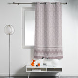 Pink Lace Pattern window curtains - LeobonZone