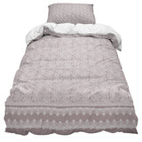 Pink Lace Pattern comforter sets pillowcase - LeobonZone