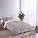 Pink Lace Pattern comforter sets pillowcase - LeobonZone