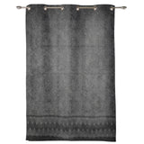 Brown Lace Pattern Window Curtains - LeobonZone