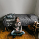 Brown Lace Pattern comforter sets pillowcase - LeobonZone