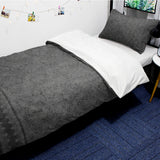 Brown Lace Pattern comforter sets pillowcase - LeobonZone