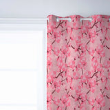 Japanese Cherry Blossom Blackout Window Curtains - LeobonZone