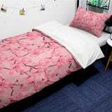 Japanese Cherry Blossom comforter sets pillowcase - LeobonZone