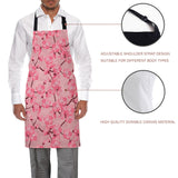 Japanese Cherry Blossom Personalized Canvas Apron - LeobonZone