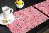 Japanese Cherry Blossom Personalized Table Placemats - LeobonZone