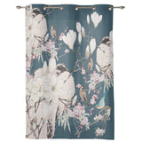 Bird Painting In Chinese Style Blackout Window Curtains - LeobonZone