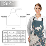 Bird painting in Chinese style Personalized Canvas Apron - LeobonZone