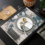 Bird Painting In Chinese Style Personalized Table Placemats - LeobonZone