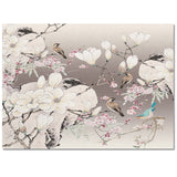 Flowers And Birds In China Right Angle Felt Rugs - LeobonZone