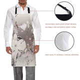 Flowers And Birds In China Personalized Canvas Apron - LeobonZone