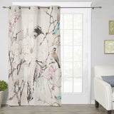 Bird Painting In Chinese Style Blackout Window Curtains - LeobonZone