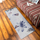 Chinese Ink Painting Leather Mat Soft Non-Slip Waterproof  Doormat - LeobonZone