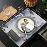 Chinese Ink Painting Personalized Table Placemats - LeobonZone