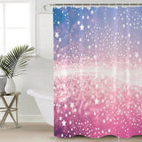 Brilliant Stars Waterproof Durable Shower Curtain - LeobonZone