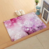 Brilliant Stars Leather Mat Soft Non-Slip Waterproof  Doormat - LeobonZone