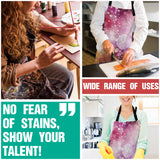 Brilliant Stars Personalized Canvas Apron - LeobonZone