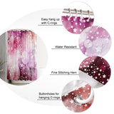 Brilliant Stars Waterproof Durable Shower Curtain - LeobonZone