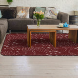 Retro Stars Sponge Rillet Rubber Rugs - LeobonZone