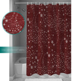 Retro Stars Waterproof Durable Shower Curtain - LeobonZone