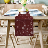 Retro Stars Table Runner Place Mats - LeobonZone